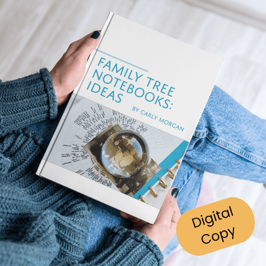 The 2nd Book: Family Tree Notebooks Ideas