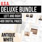 USA Deluxe Family History Bundle - Antique White (Digital Download)