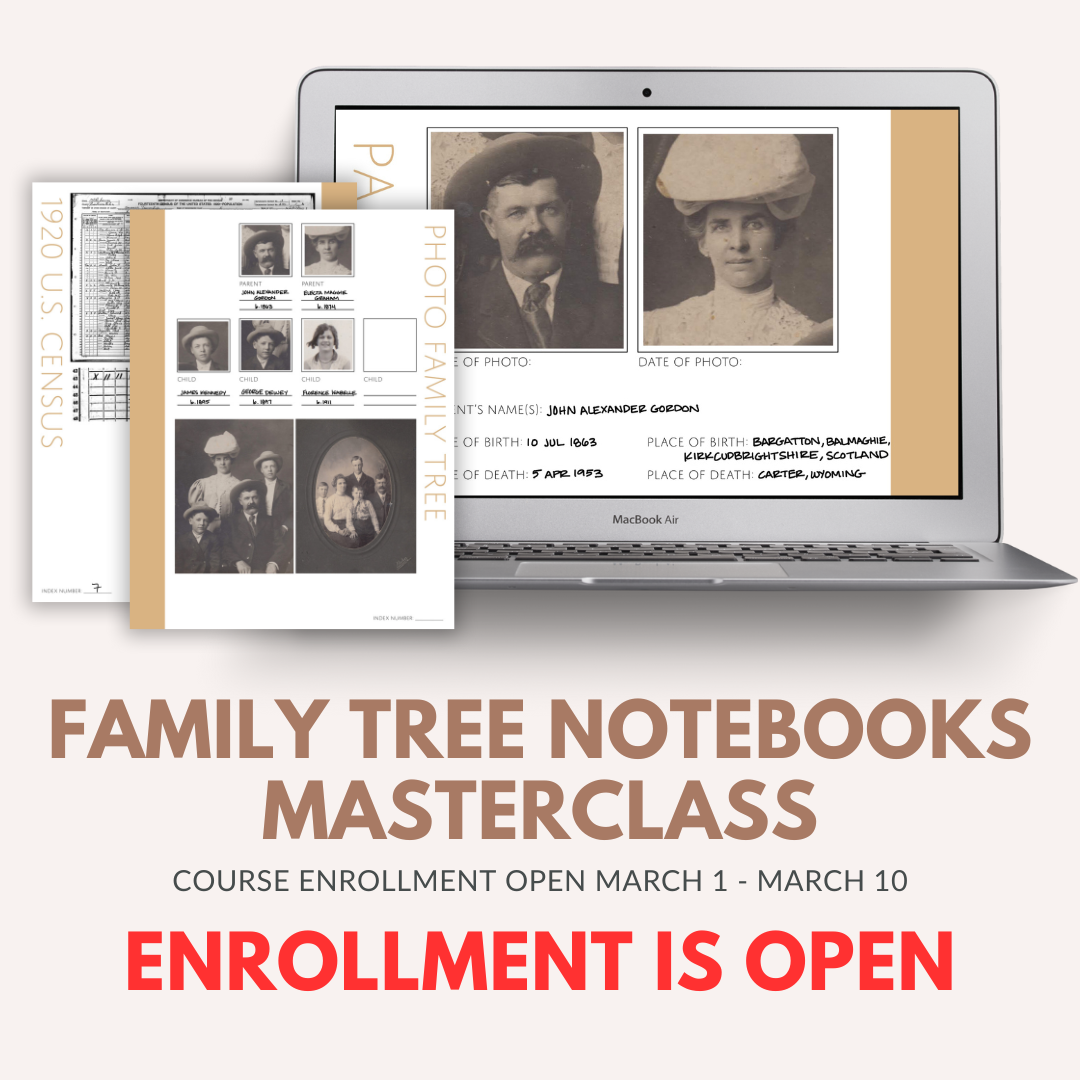 Notebook Compa Tree 10 Genealogy Tips for the Summer - Family Tree Notebooks