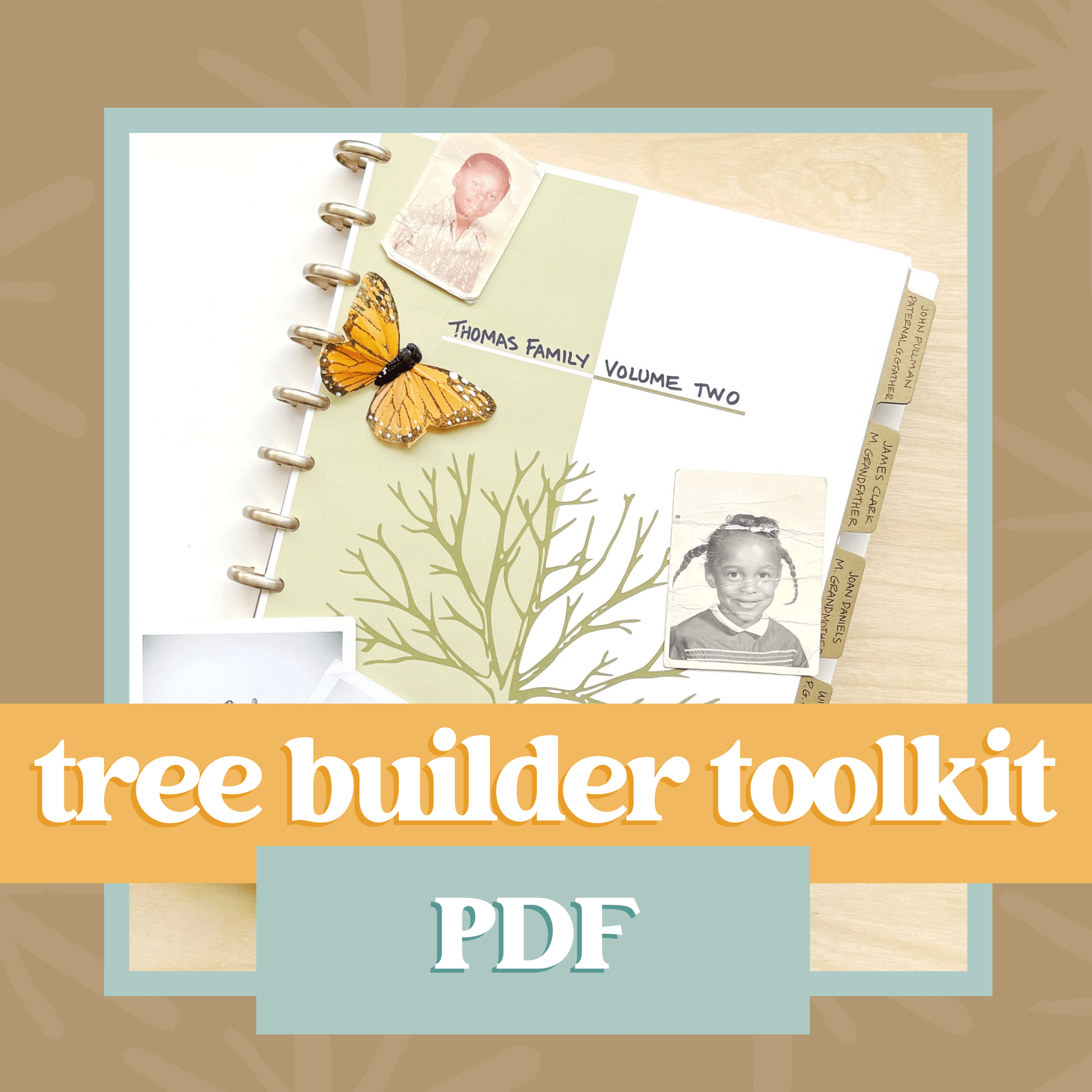 Tree Builder Toolkit: PDF (Digital Download) – Family Tree Notebooks
