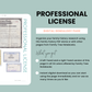 Professional License: Printable Genealogy Forms (Digital Download)