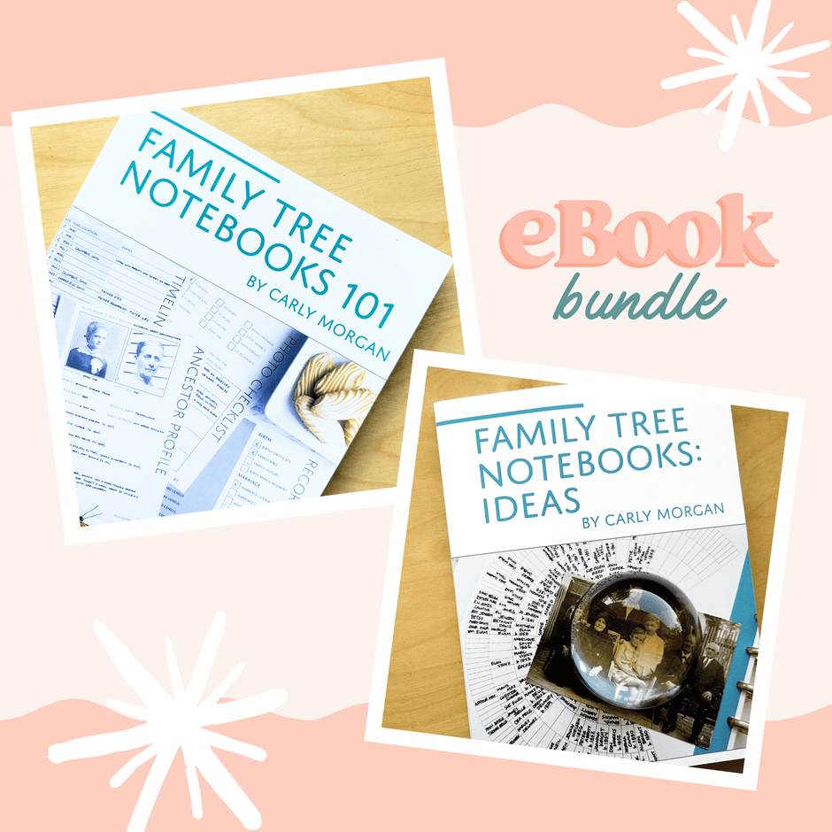 Family Tree Notebooks /// Ready-made Pages for Every Family Historian