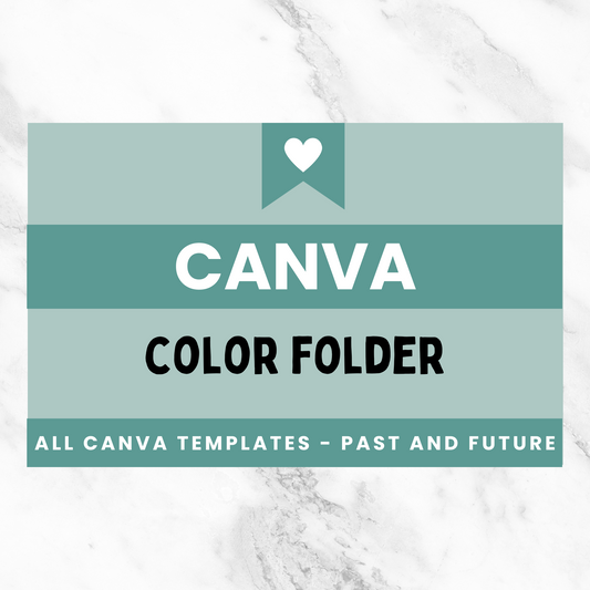 Color Sale: All the Canva Templates