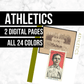 Athletics: Printable Genealogy Forms (Digital Download)