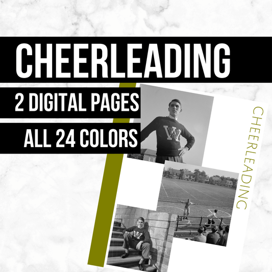 Cheerleading: Printable Genealogy Forms (Digital Download)