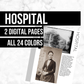 Hospital: Printable Genealogy Form (Digital Download)