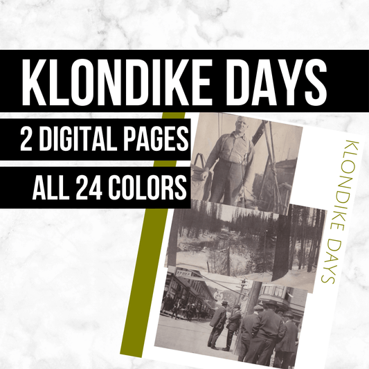 Klondike Days: Printable Genealogy Forms (Digital Download)