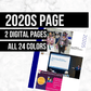 2020s Page: Printable Genealogy Form (Digital Download)
