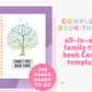 Book Three: All-in-One Family Tree Canva Template