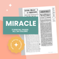 Miracle: Printable Genealogy Form (Digital Download)