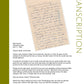 Transcription: Printable Genealogy Page (Digital Download)