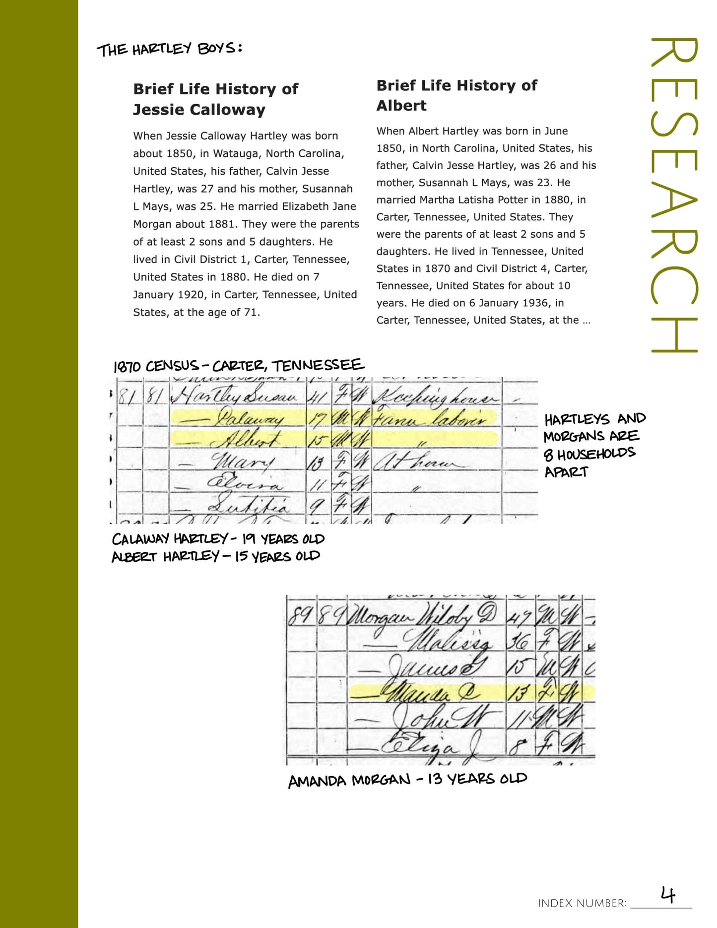 Research (Blank): Printable Genealogy Form (Digital Download)