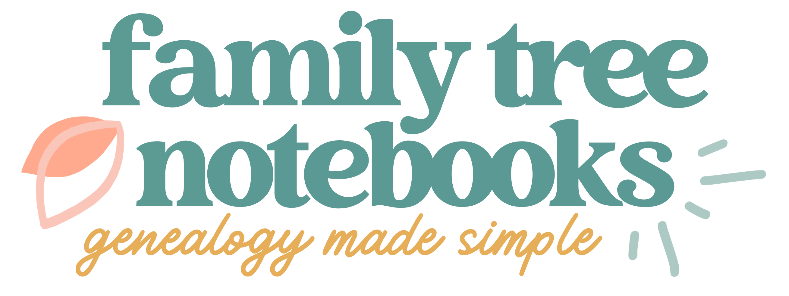 2Pcs Family Tree Notebook 16 Pages Double Sides Family History Record Book  MU