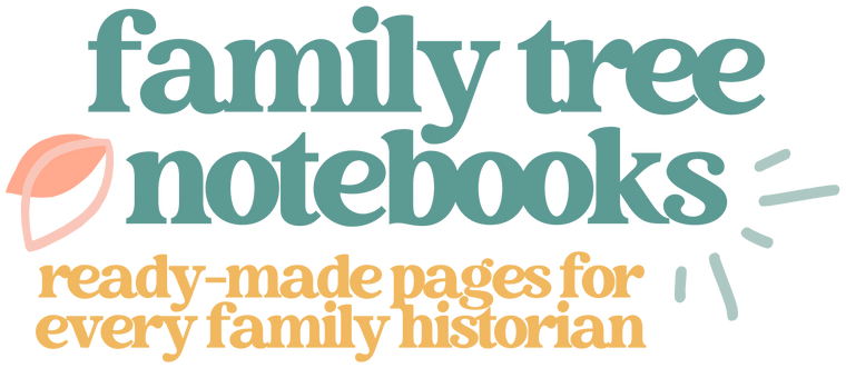 Family Tree Notebooks /// Ready-made Pages for Every Family Historian