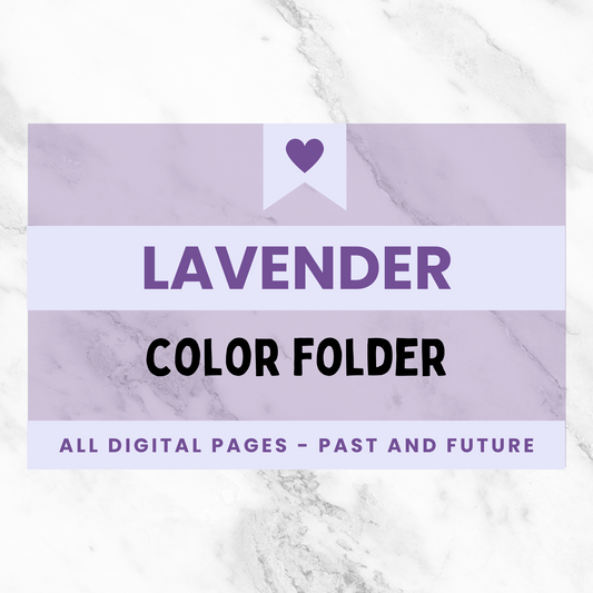 Color Sale: All the Lavender Pages