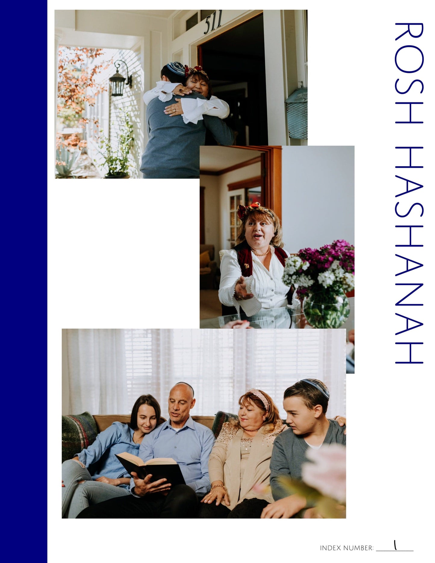Rosh Hashanah: Printable Genealogy Form (Digital Download)