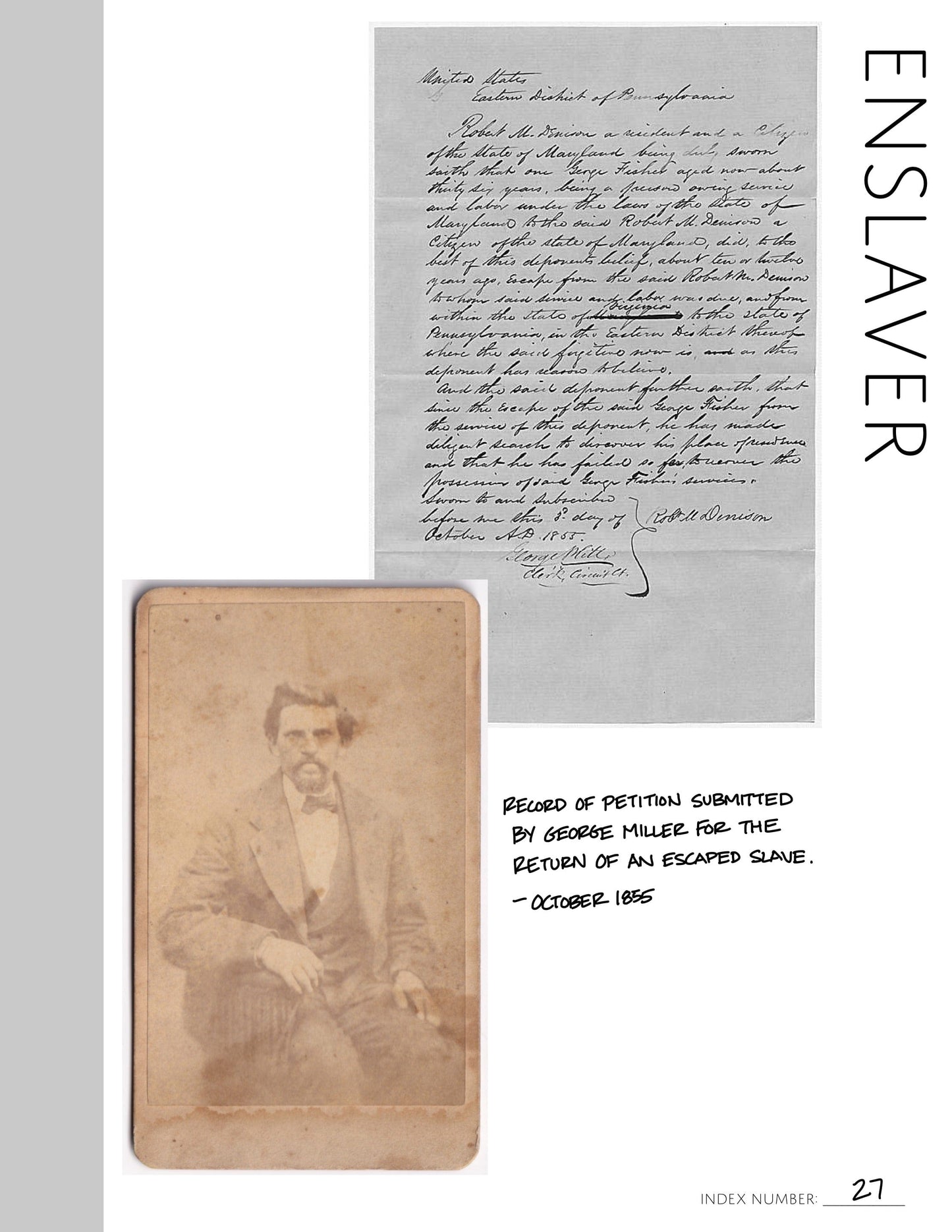 Enslaver: Printable Genealogy Form (Digital Download)