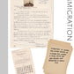 Immigration (Blank): Printable Genealogy Form (Digital Download)