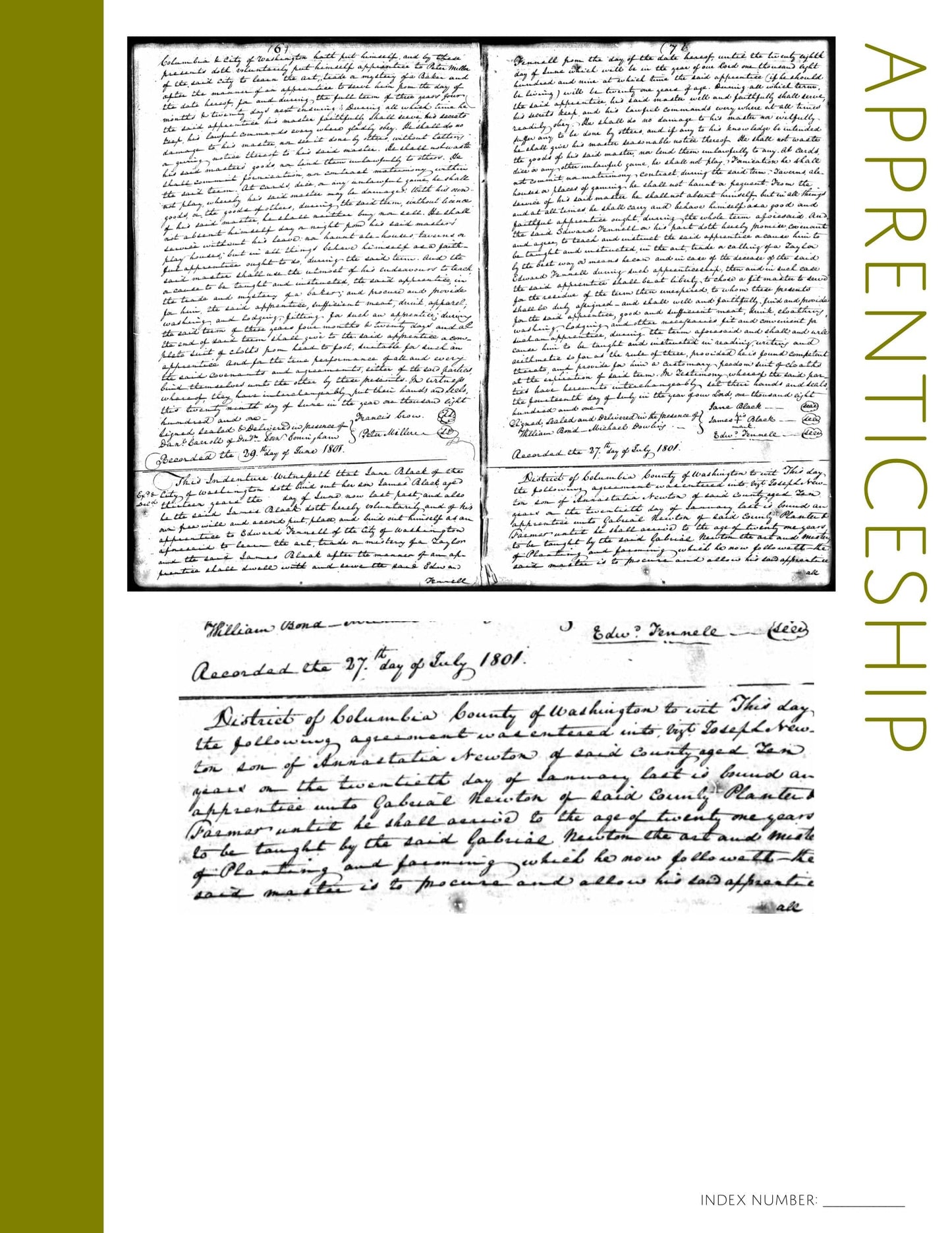 Apprenticeship: Printable Genealogy Forms (Digital Download)
