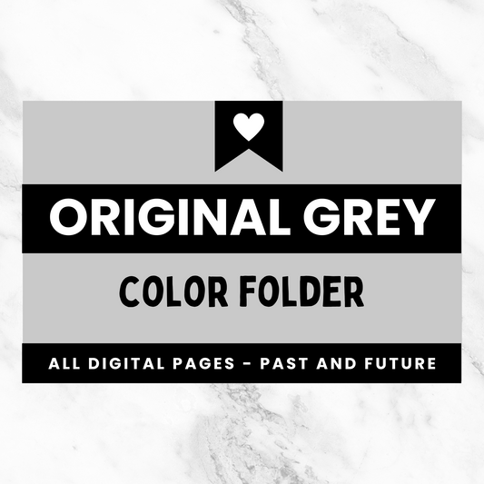 Color Sale: All the Original Grey Pages