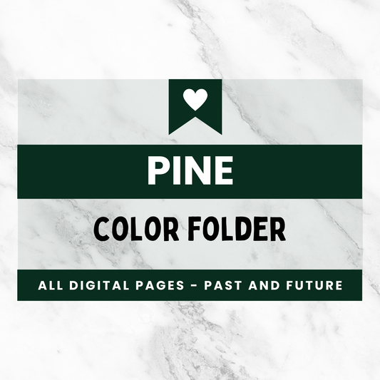 Color Sale: All the Pine Pages