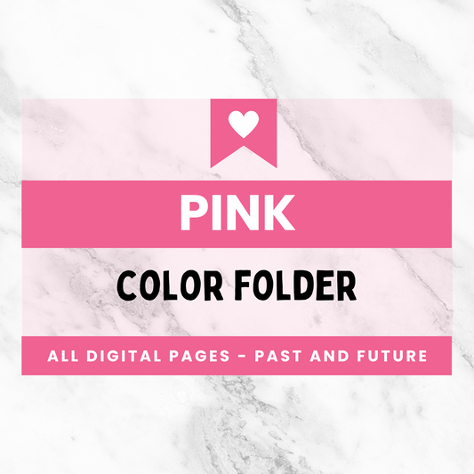 Color Sale: All the Pink Pages