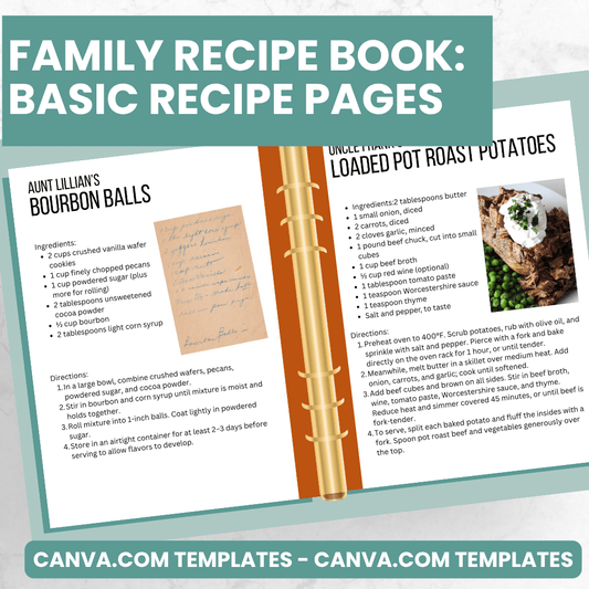 First Step Recipe Book Quick Start Books – Family Tree Notebooks