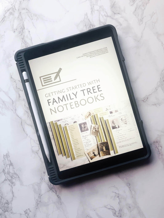 Guide Book: Getting Started with Family Tree Notebooks (PDF)