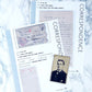 Correspondence Bundle for Letters, Telegrams, Postcards: Printable Genealogy Forms (Digital Download)