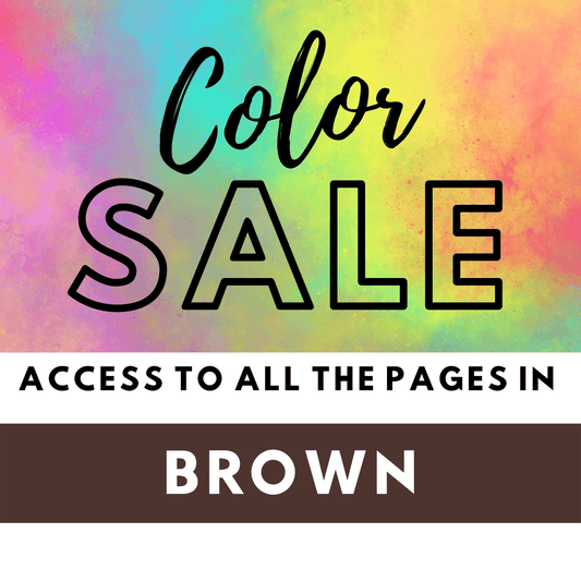 Color Sale: All the Brown Pages