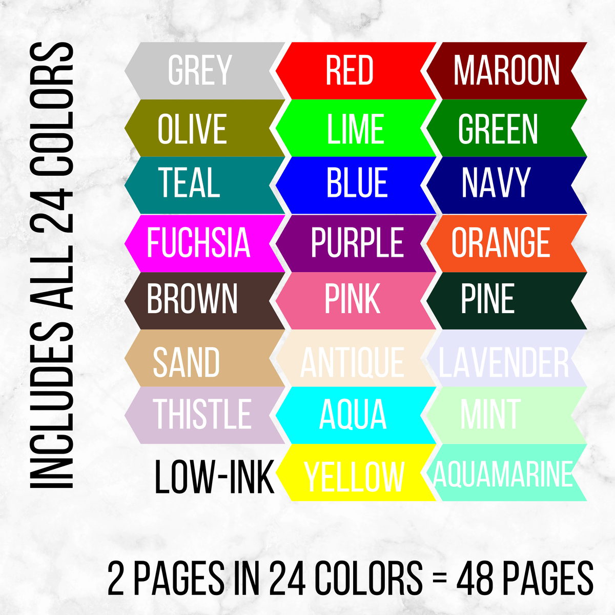 2nd GreatGrandfather Printable Genealogy Page (Digital Download