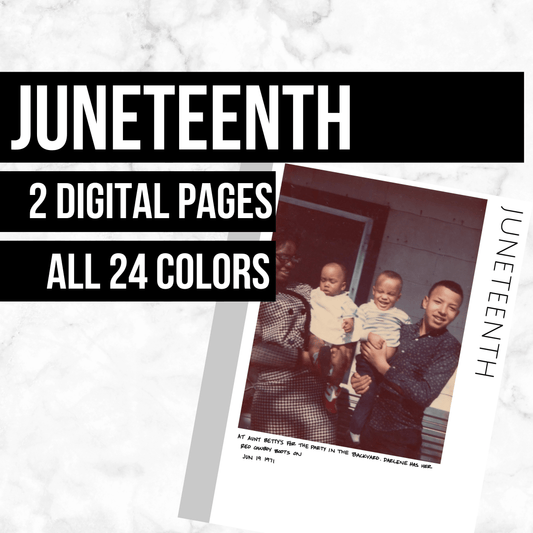 Juneteenth: Printable Genealogy Form (Digital Download)