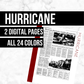 Hurricane Page: Printable Genealogy Form (Digital Download)