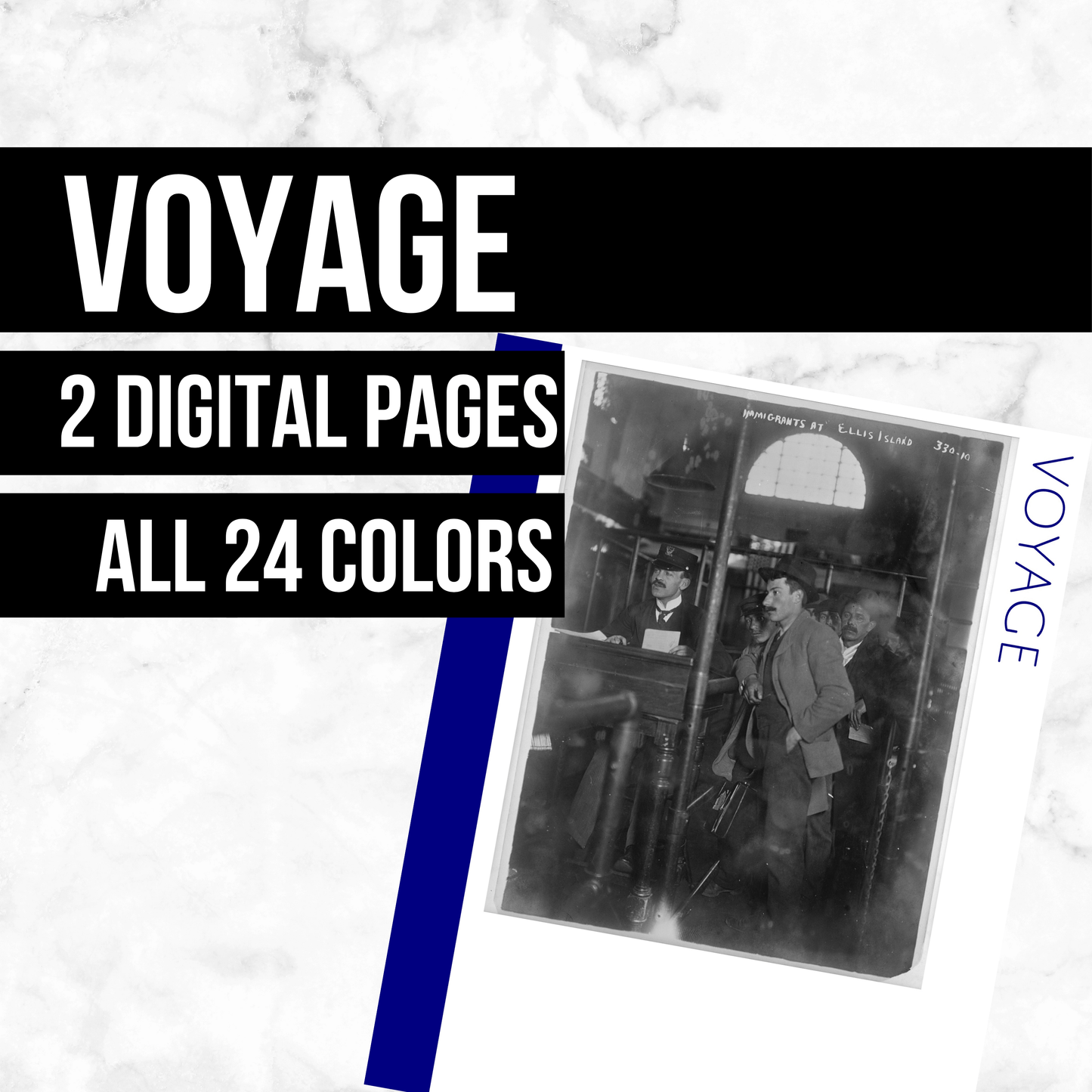 Voyage: Printable Genealogy Form (Digital Download)