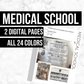Medical School: Printable Genealogy Form (Digital Download)