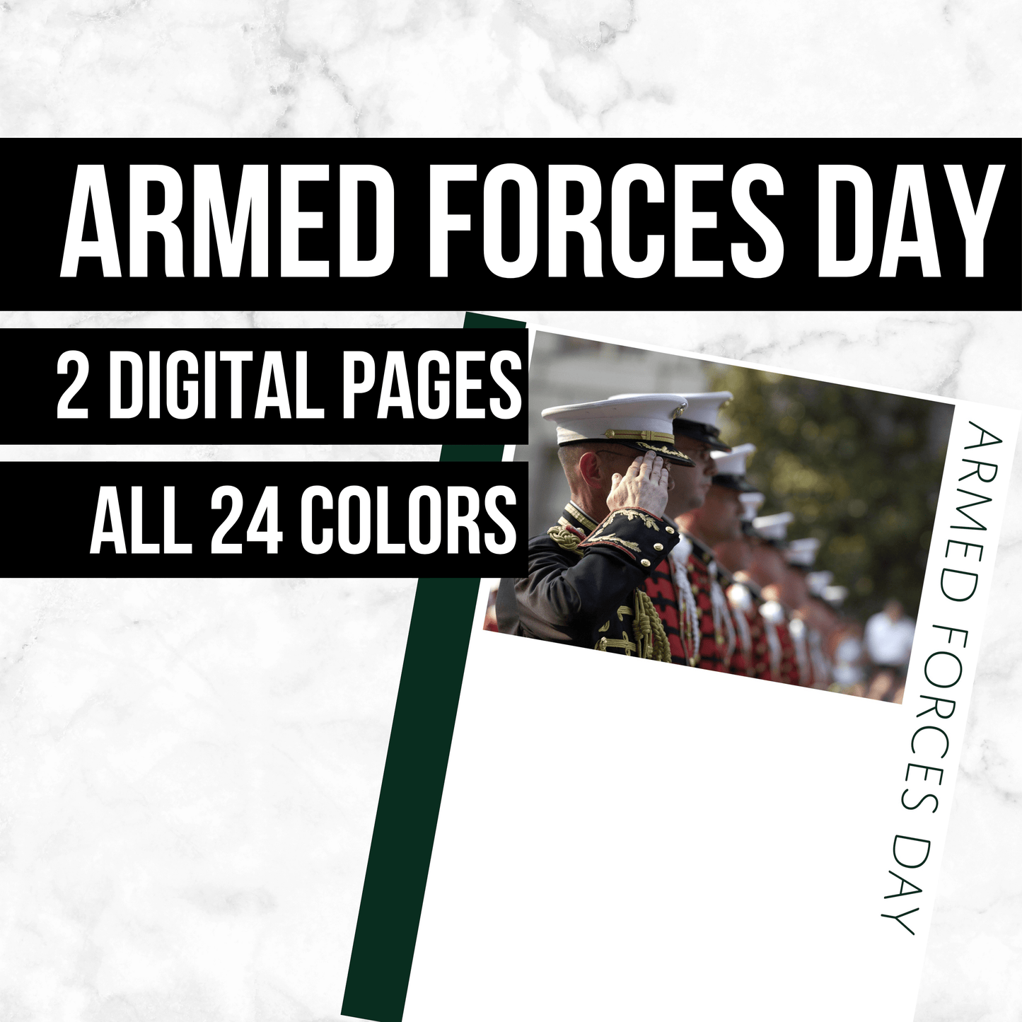 Armed Forces: Printable Genealogy Form (Digital Download)