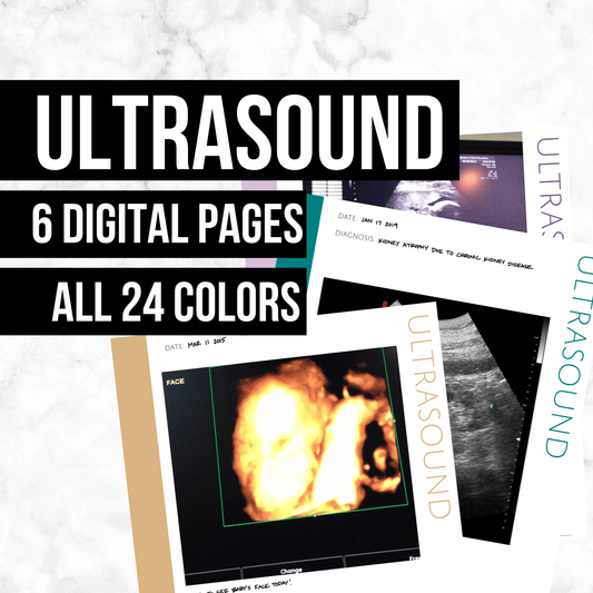 Ultrasound Bundle: Printable Genealogy Form (Digital Download)