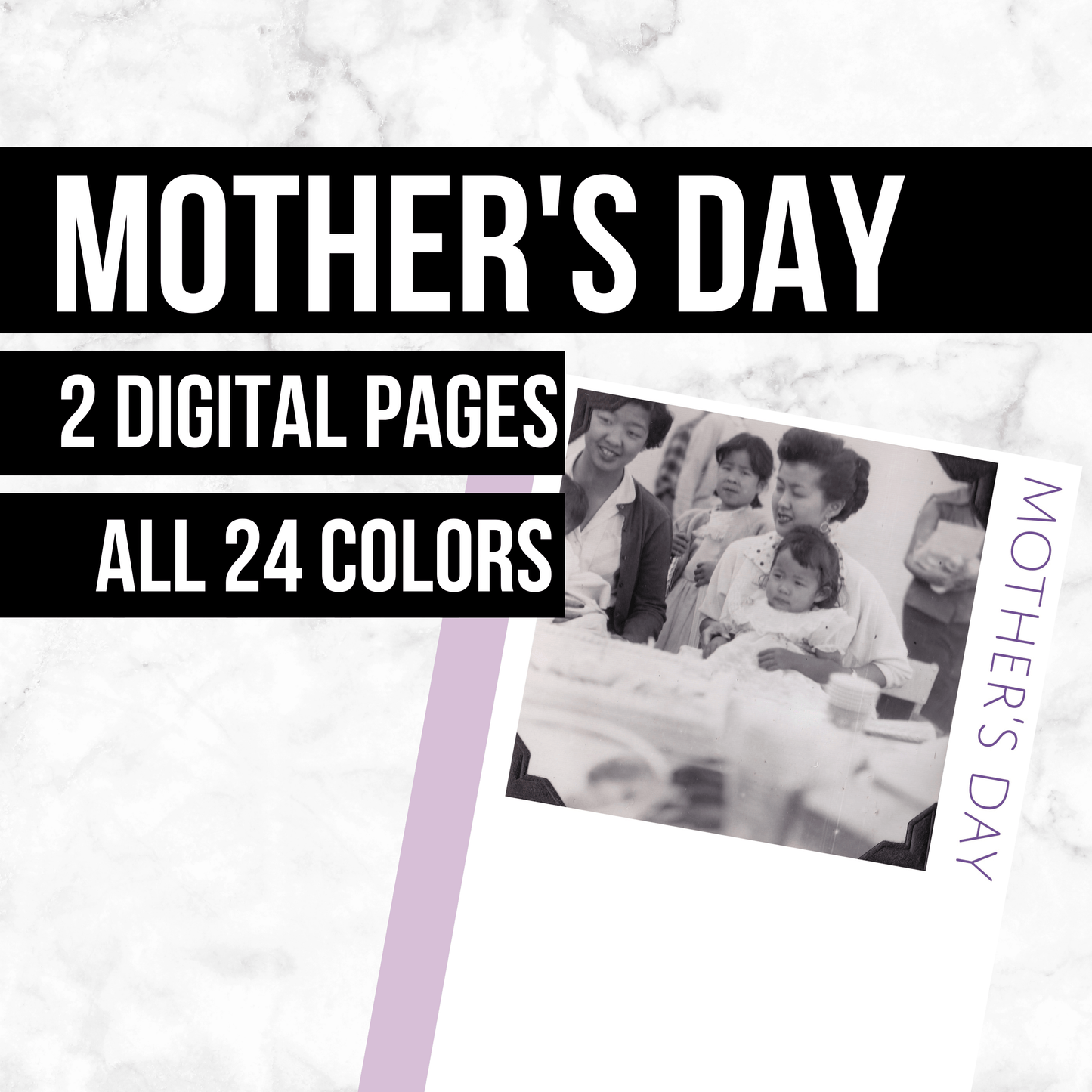 Mother's Day: Printable Genealogy Form (Digital Download)