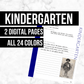 Kindergarten: Printable Genealogy Form (Digital Download)