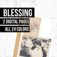 Blessing: Printable Genealogy Forms (Digital Download)
