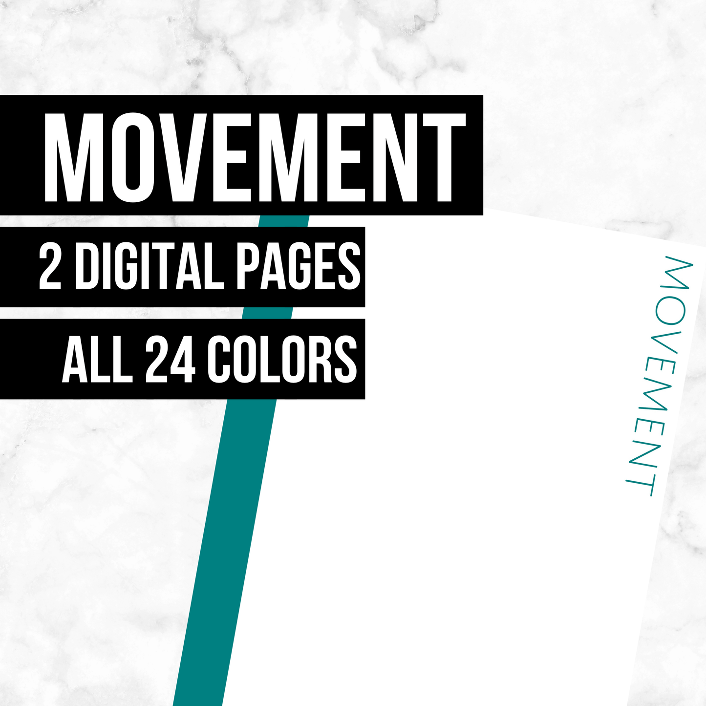Movement Page: Printable Genealogy Form (Digital Download)