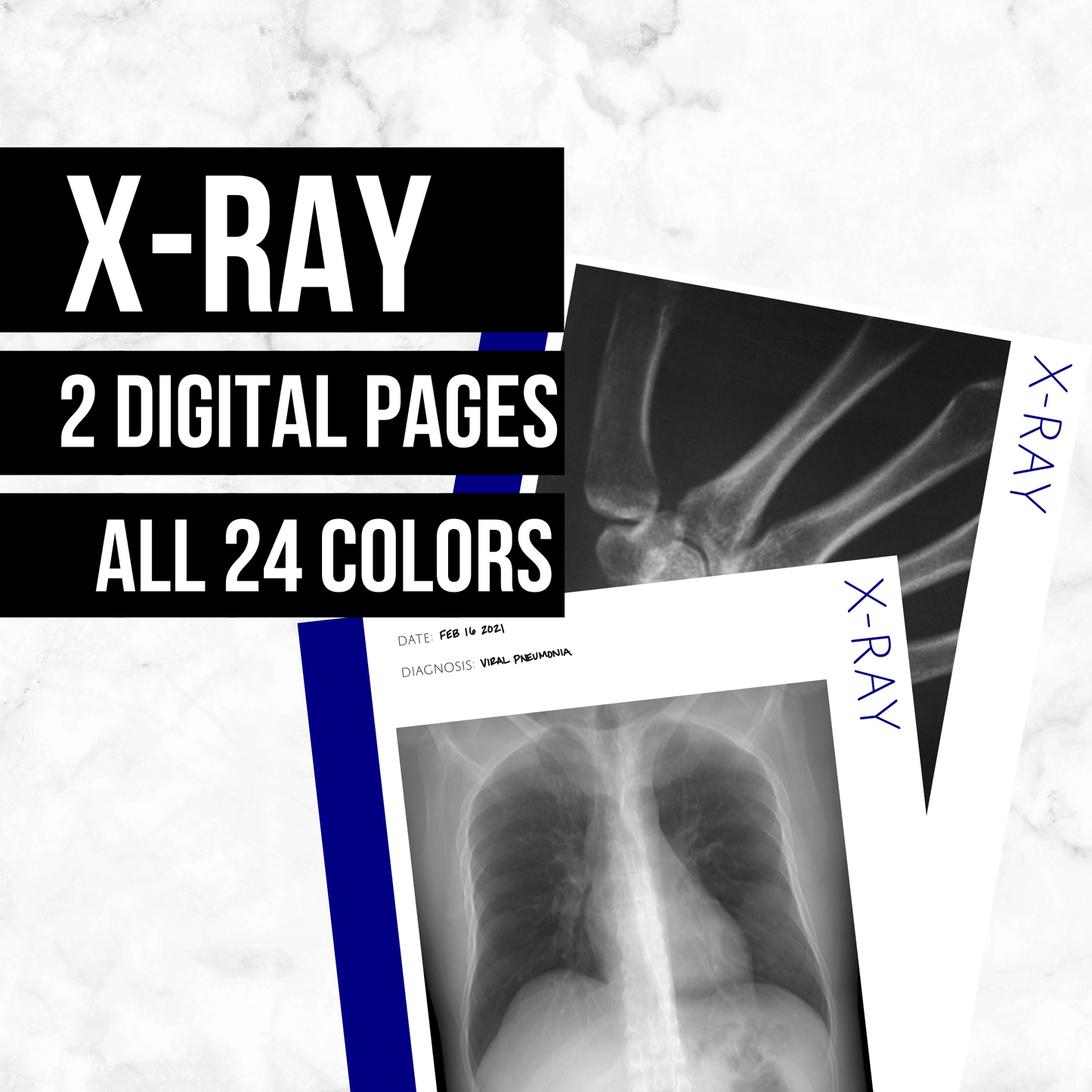 X-Ray Bundle: Printable Genealogy Form (Digital Download)