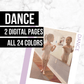 Dance: Printable Genealogy Forms (Digital Download)