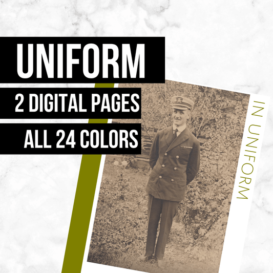 Uniform: Printable Genealogy Forms (Digital Download)