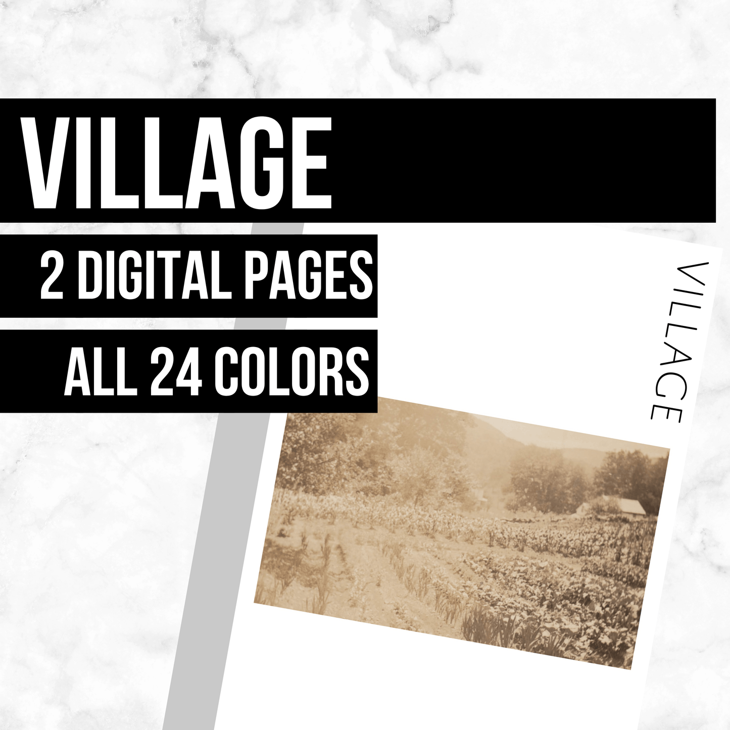 Village: Printable Genealogy Forms (Digital Download)