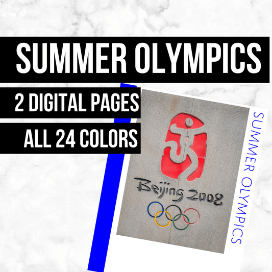 Summer Olympics: Printable Genealogy Form (Digital Download)