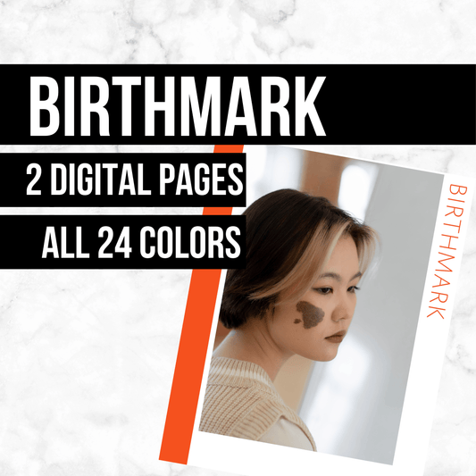 Birthmark Page: Printable Genealogy Form (Digital Download)