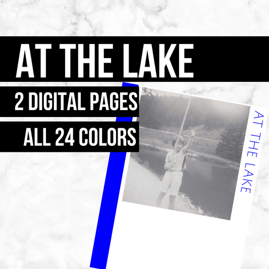 At the Lake: Printable Genealogy Form (Digital Download)