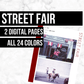Street Fair: Printable Genealogy Form (Digital Download)