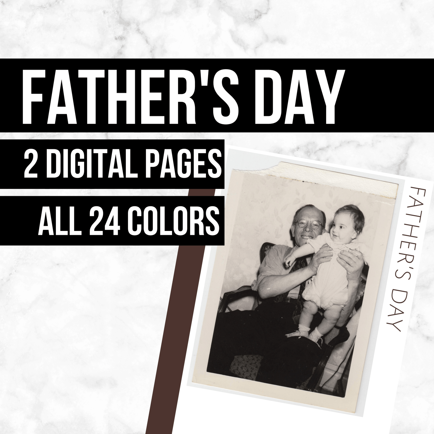 Father's Day: Printable Genealogy Form (Digital Download)